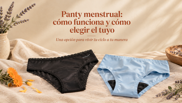 Panty menstrual: cómo funciona y cómo elegir el tuyo